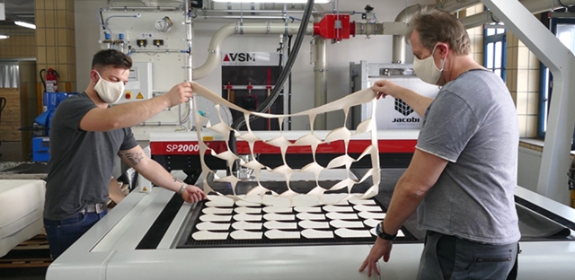 汉诺威地区的社区口罩生产